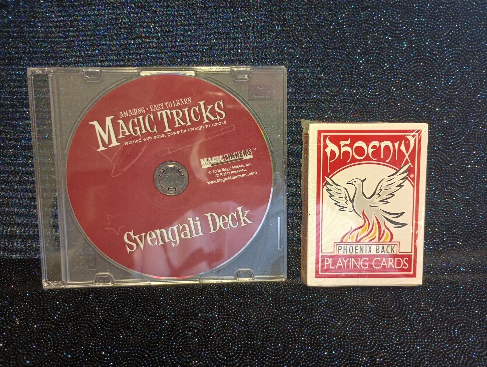 Phoenix Svengali Deck - Casino Quality & Svengali Deck DVD Magic Makers 