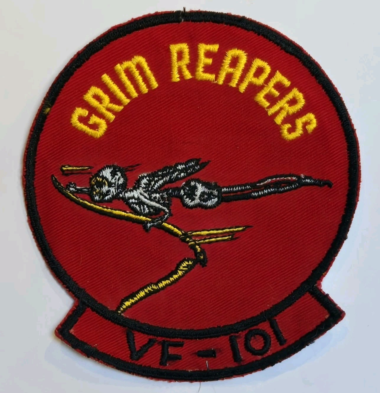 GRIM REAPERS VF-101 VINTAGE MILITARY PATCH