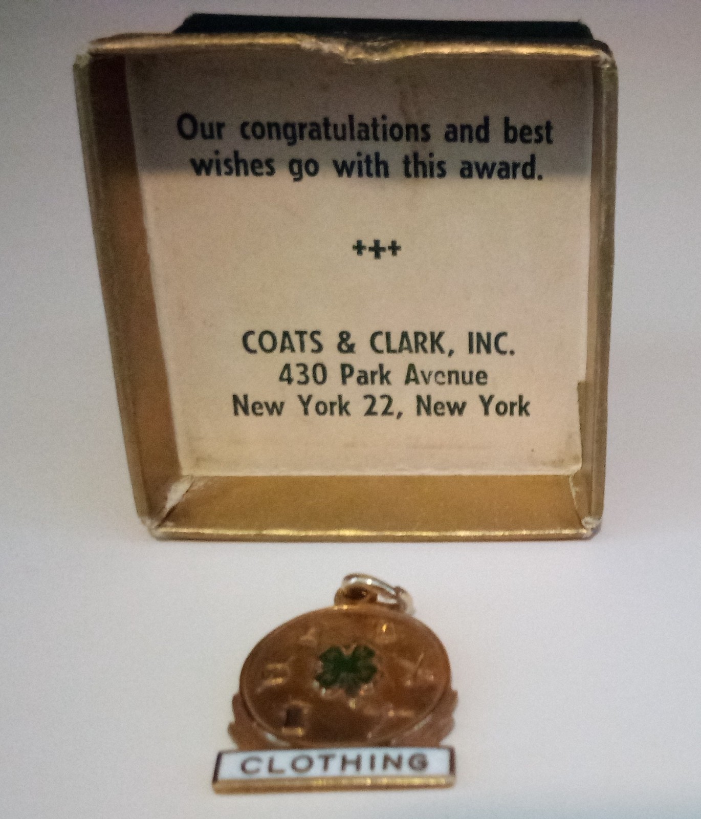 4-H Club Award For Clothing 0.5\