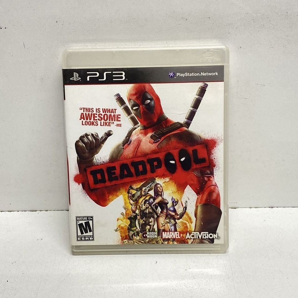 Deadpool Sony PlayStation 3 PS3 Marvel Activision 2013 Action Adventure NTSC