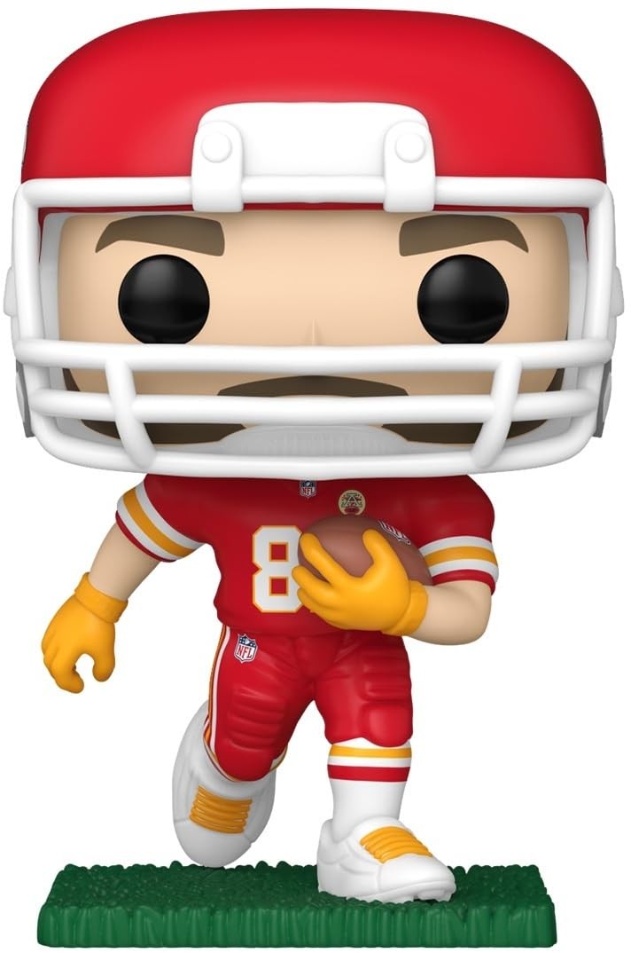 Funko Pop Football Travis Kelce #298 Feb 2025 Red Jersey