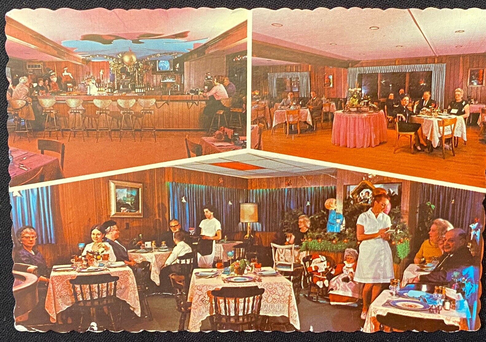 Vintage 1980s Reggie’s Inn New Paltz NY Postcard (UnPosted)