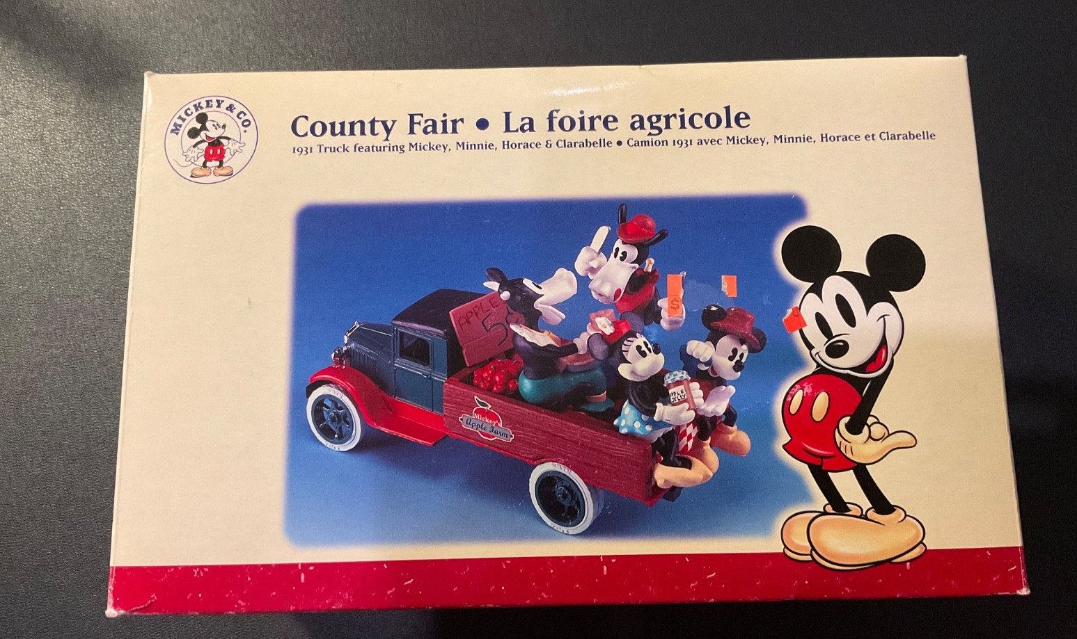 Disney Ertl Country Fair 1931 Hawkeye Truck Mickey, Minnie, Horace, Clarabelle