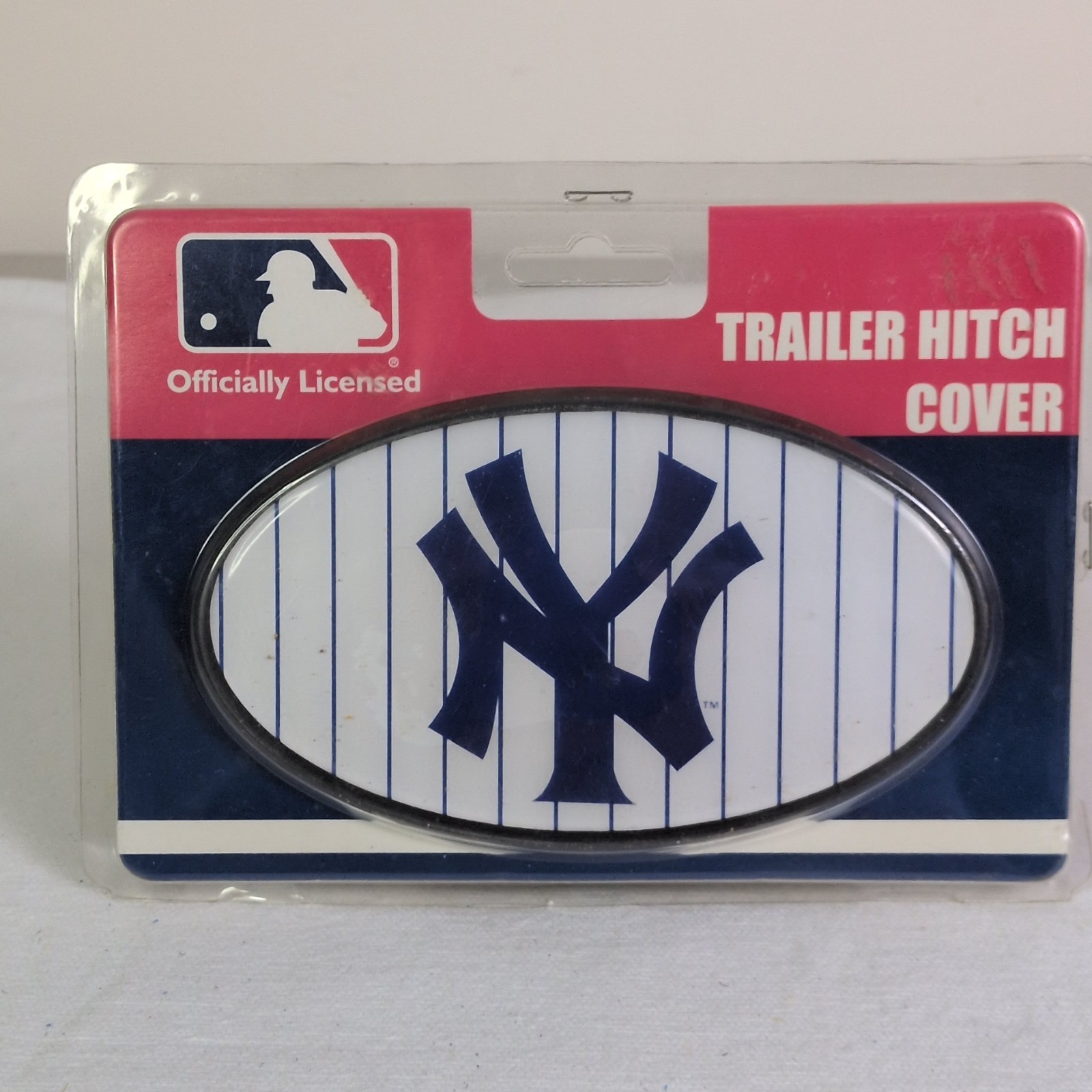 New York Yankees MLB Trailer Hitch Cover Pinstripe NY Logo Concord T500-NY NEW 