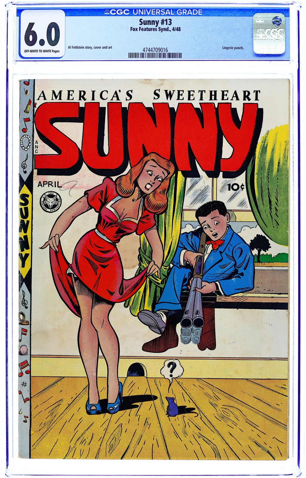 Sunny, America's Sweetheart #13 CGC 6.0 1948 4744709016