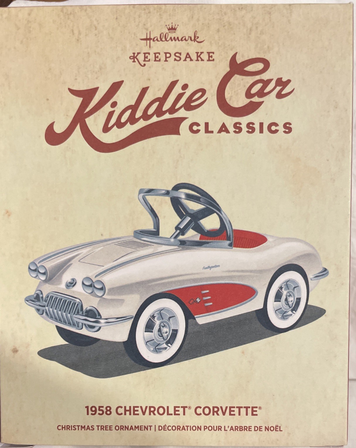 New Hallmark Kiddie Car Classics Limited Edition 1958 Chevrolet Corvette