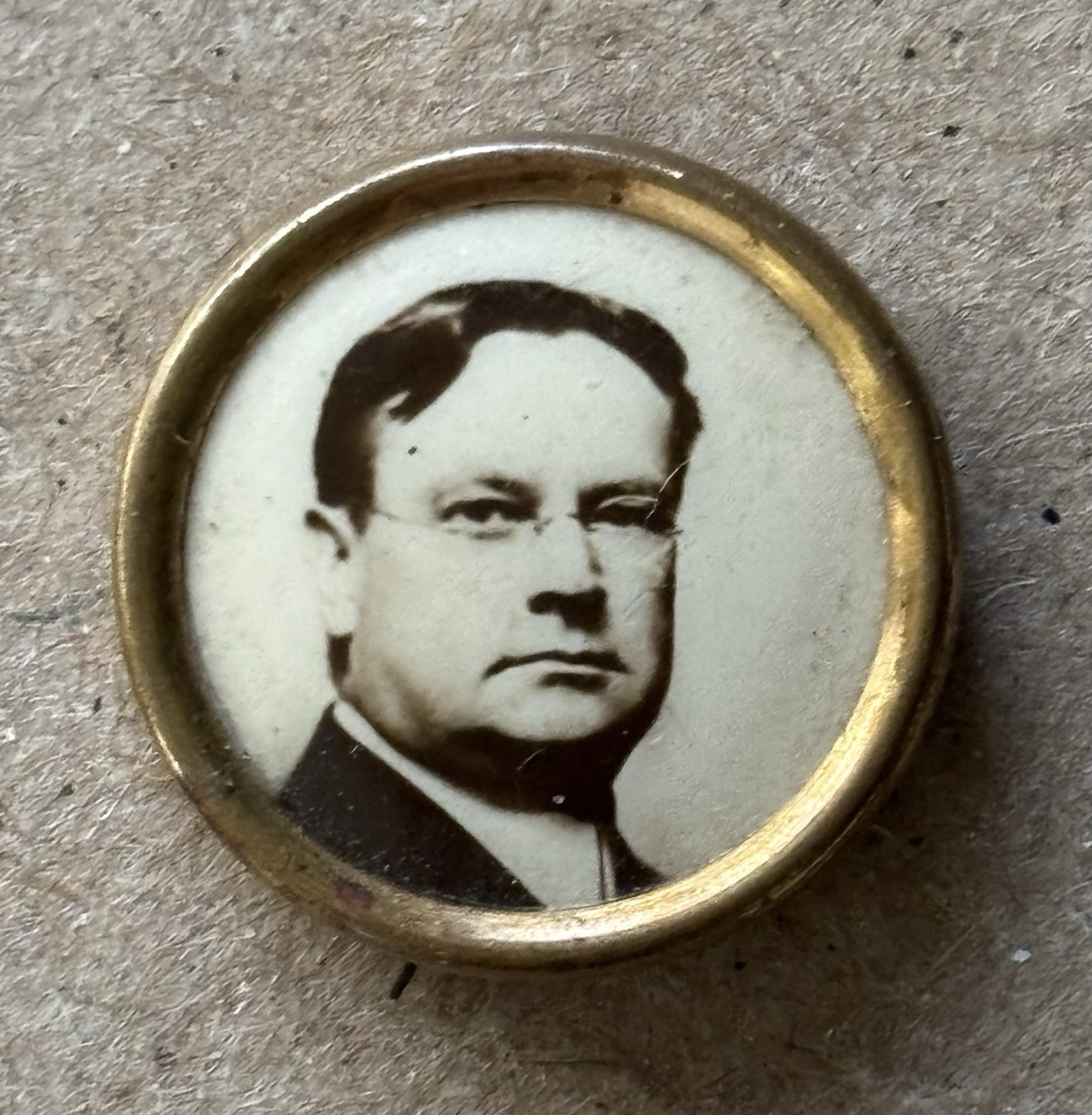 Vintage Hiram Johnson Campaign Pin