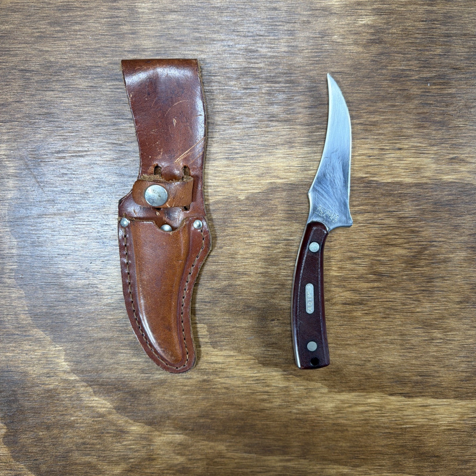 Vintage Schrade USA 152 Sharpfinger Old Timer