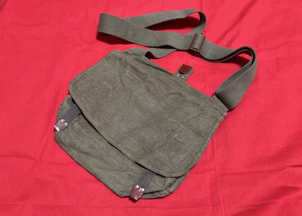 Former Japanese navy original shoulder bag WW2 military IJA IJN vintage RARE