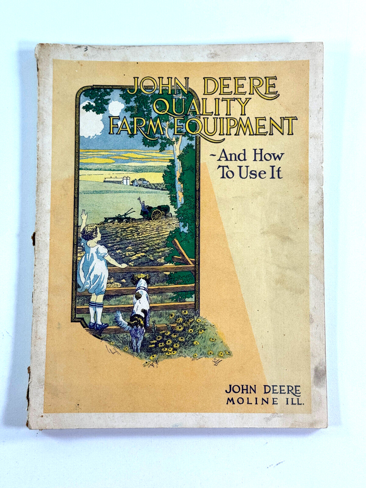 Antique 1910\'s John Deere Farm Equipment Catalog Moline Ill  tractor COMPLETE