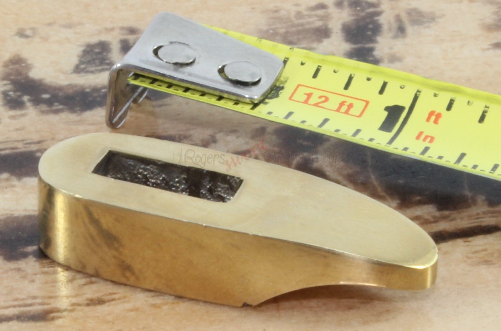 NEW USA BRASS FINGER GUARD BOLSTER CUSTOM KNIFE BLANK MAKING SUPPLIES
