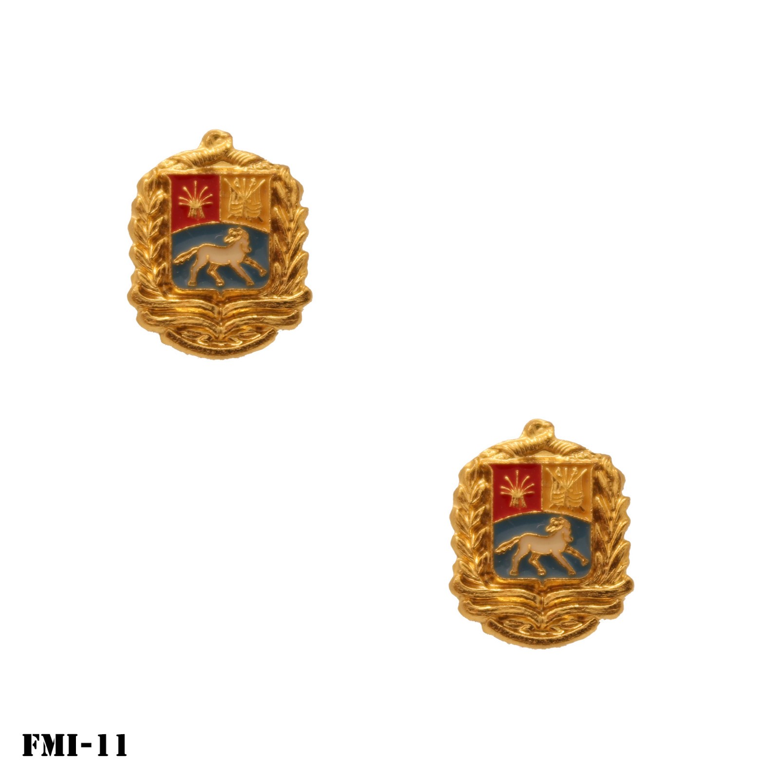 Venezuelan Army Insignia Small National Crest Pins Venezuela ~ N.S. Meyer ~ NEW