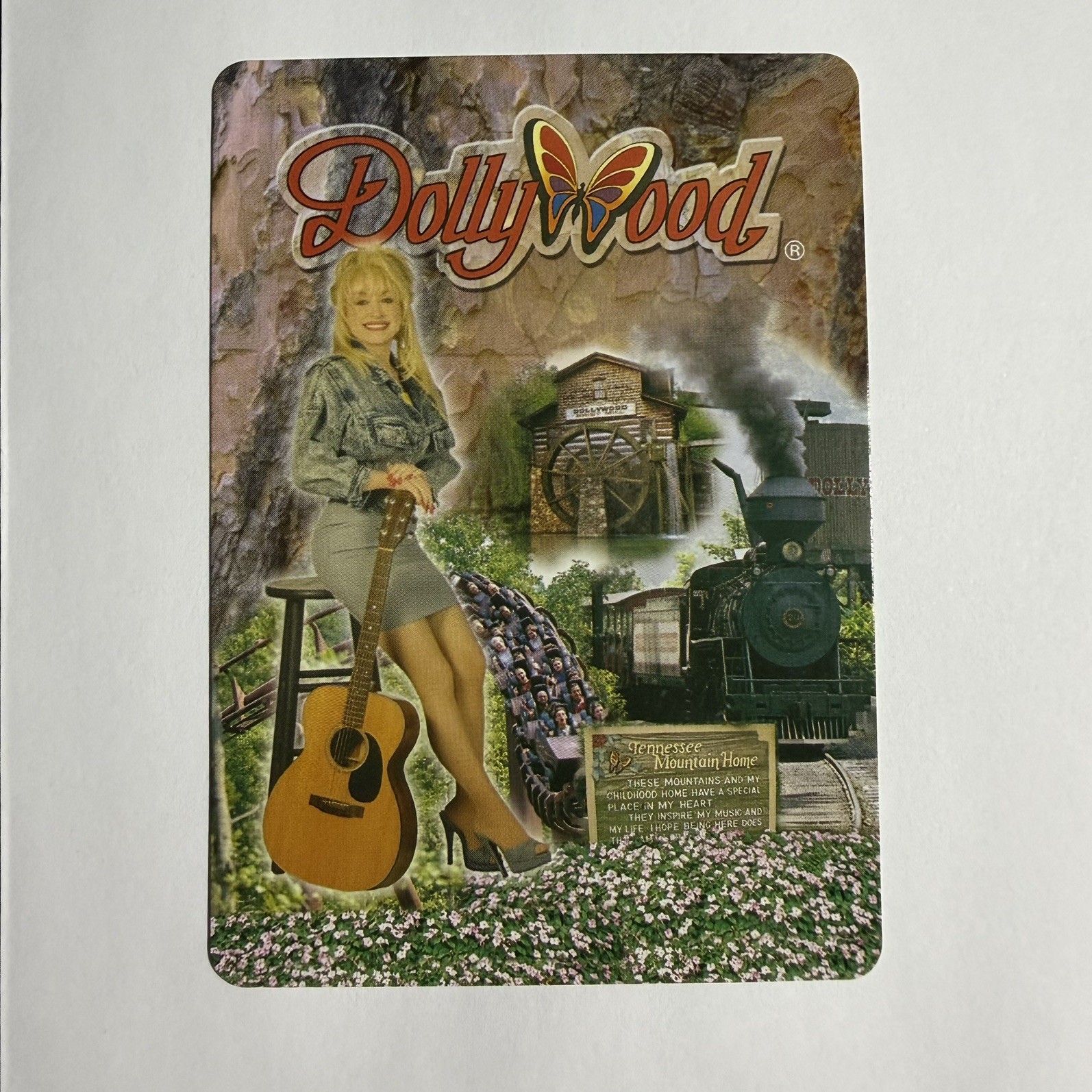 Dolly Parton Remembrance / Dollywood Single Swap Playing Card Dolly Parton Remembrance / Dollywood Single Swap Playing Card