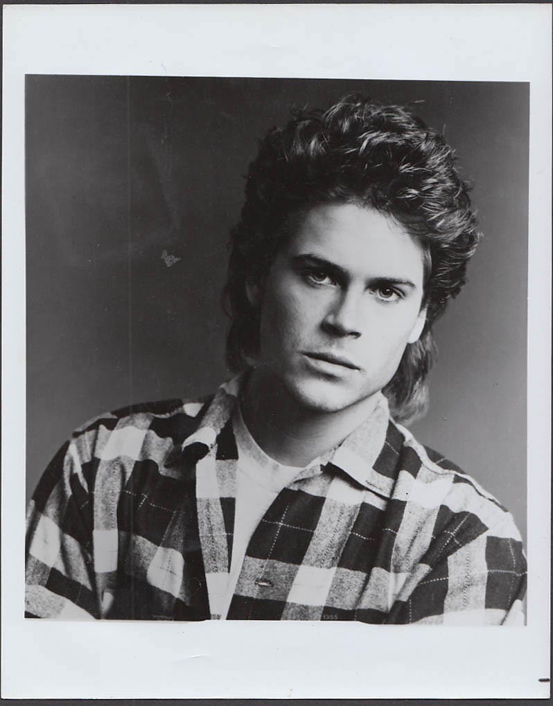 Rob Lowe Publicity Still 1980s 8x10 #1