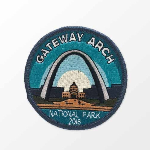 Gateway Arch National Park  Patch Iron-On Applique Souvenir Gift