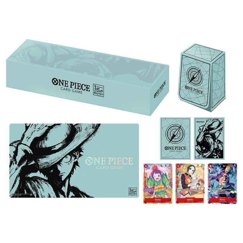 One Piece TCG Japanese 1st Anniversary Set - CARDS IN ENGLISH - READY TO SHIP
