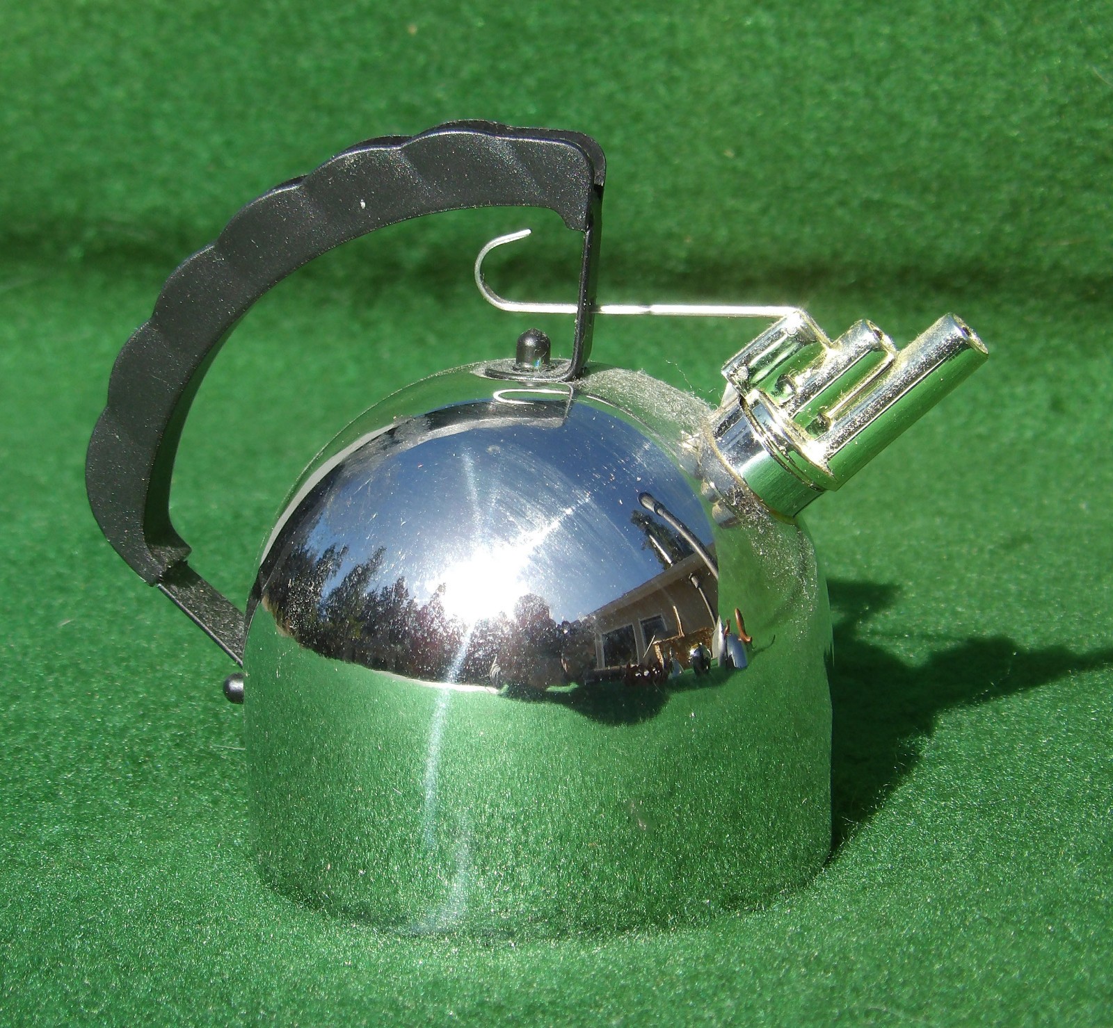 Alessi Miniature Whistling Tea Kettle Teapot Design By Richard Sapper 1983