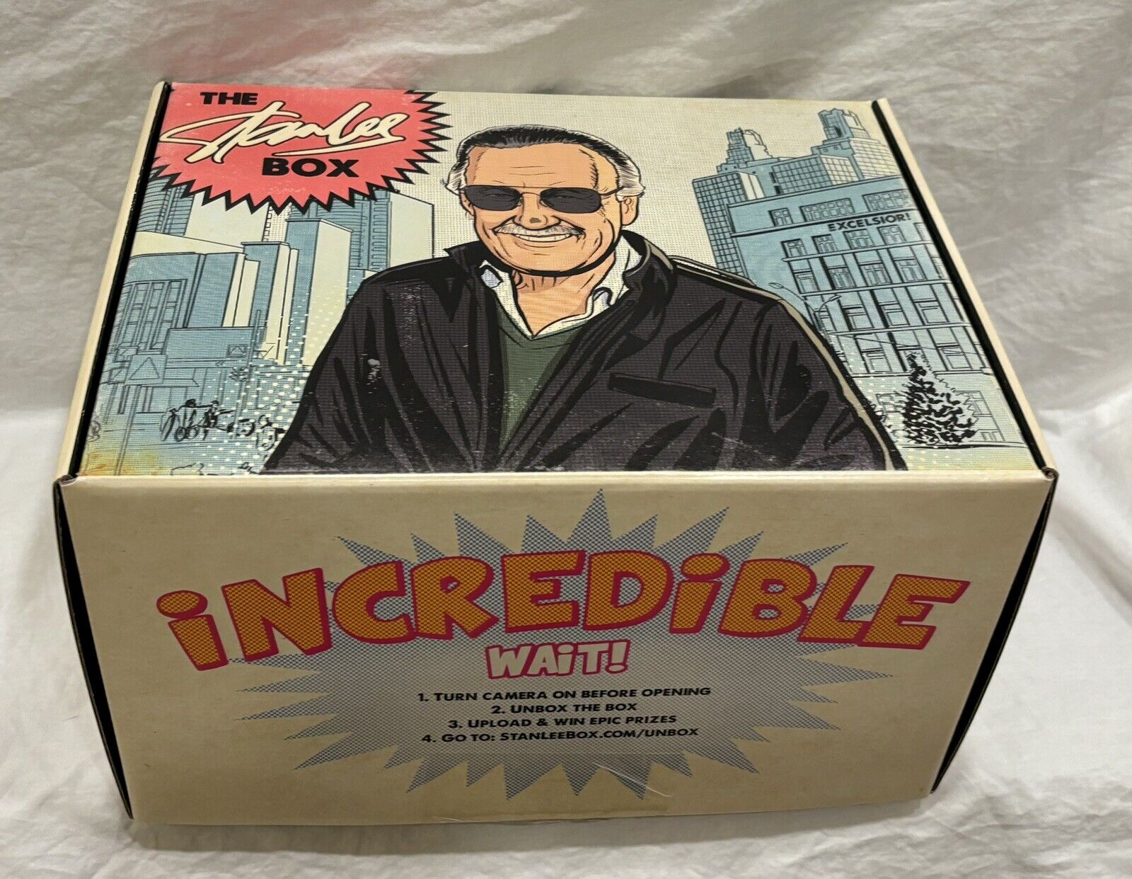 Rare Stan Lee Subscription Box Collectibles Cards Marvel T-shirt Plush + More