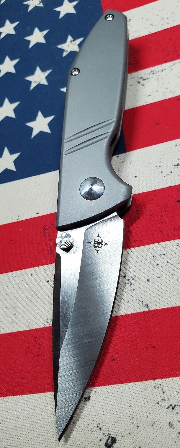 Alliance Designs Ice Lite Framelock Titanium Knife Brian Efros RWL34 CLASSY 