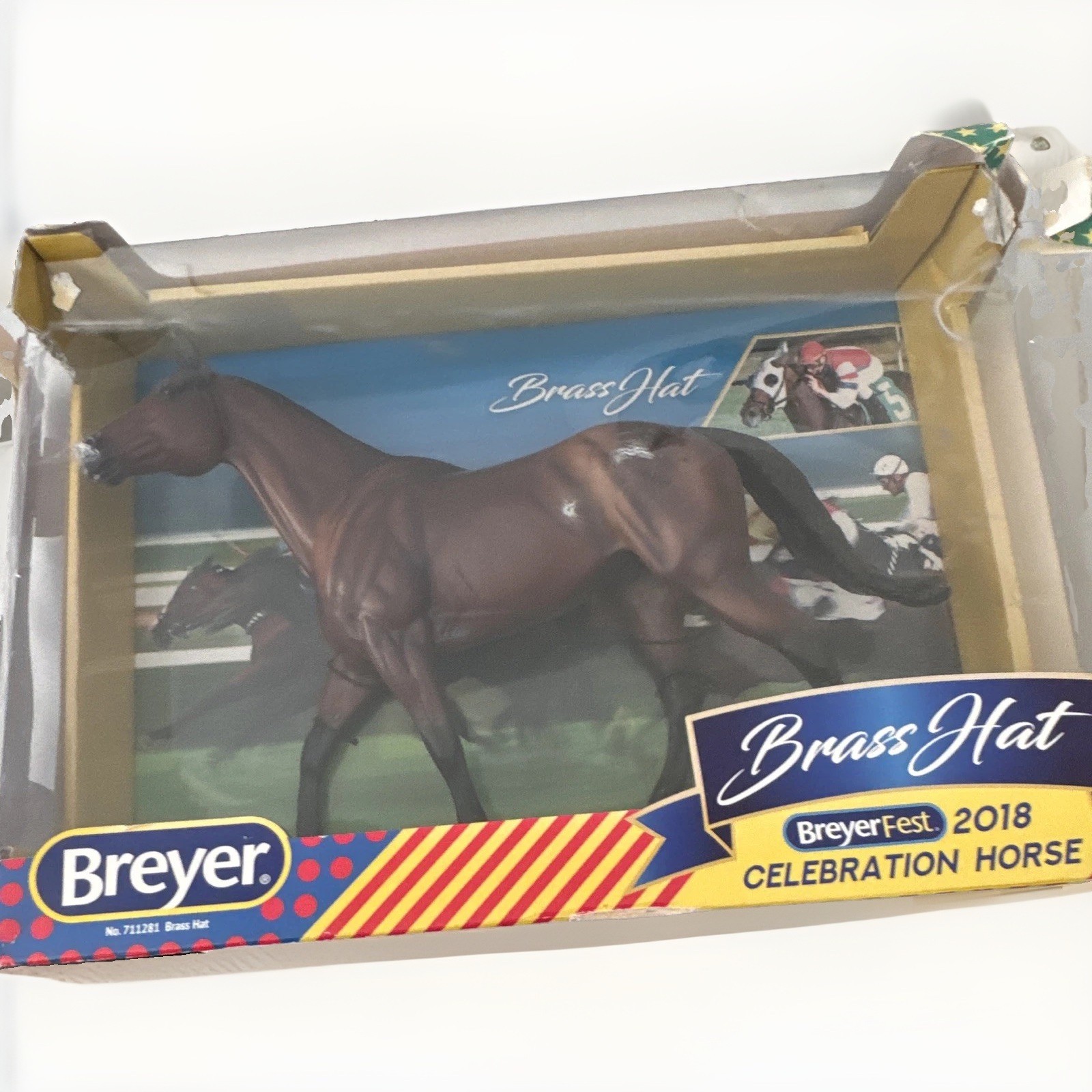 Breyer Brass Hat BreyerFest 2018 Celebration Horse Plastic Model