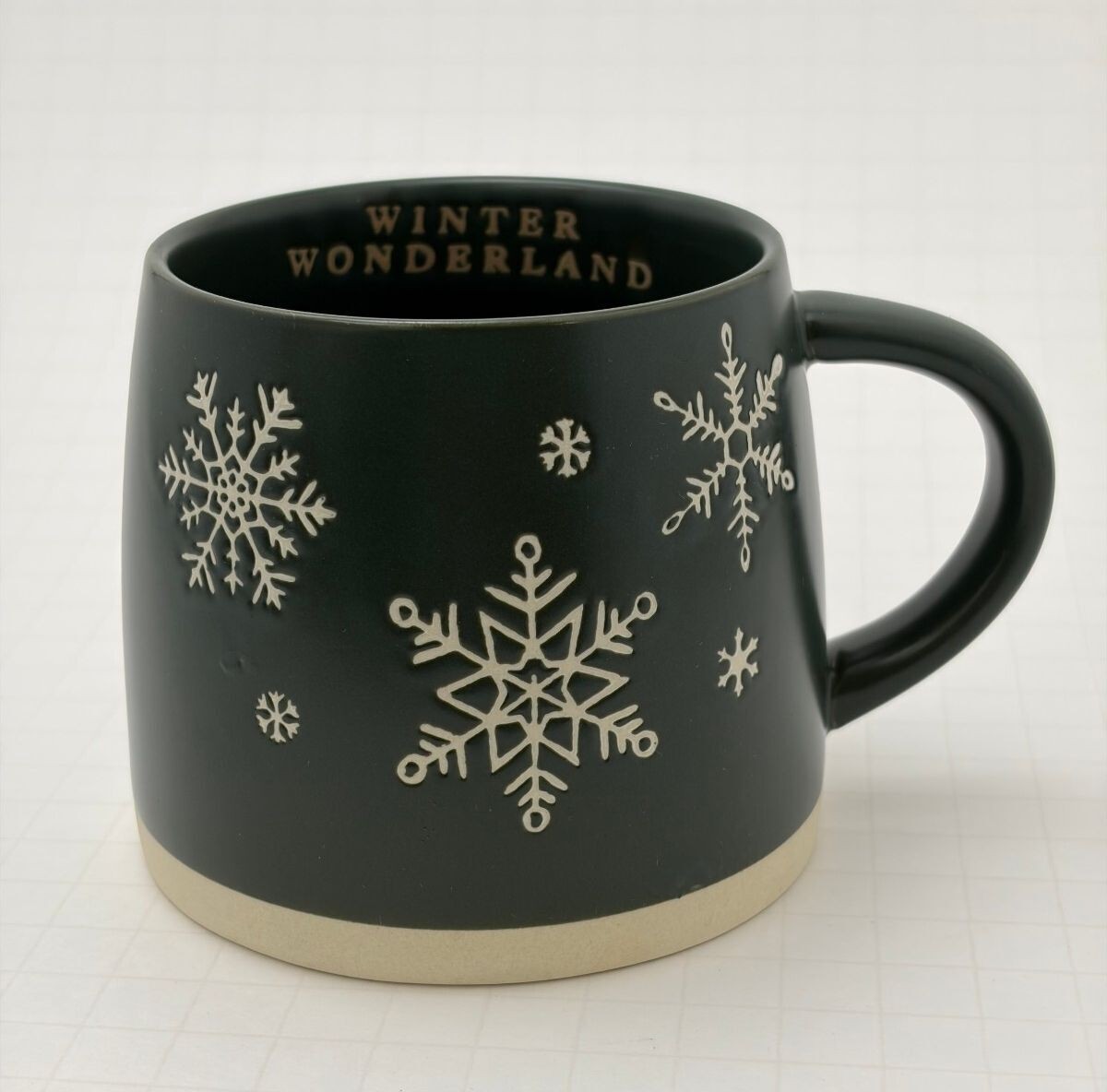 Place & Time Winter Wonderland Snowflake Ceramic Coffee Mug Place & Time Winter Wonderland Snowflake Ceramic Coffee Mug