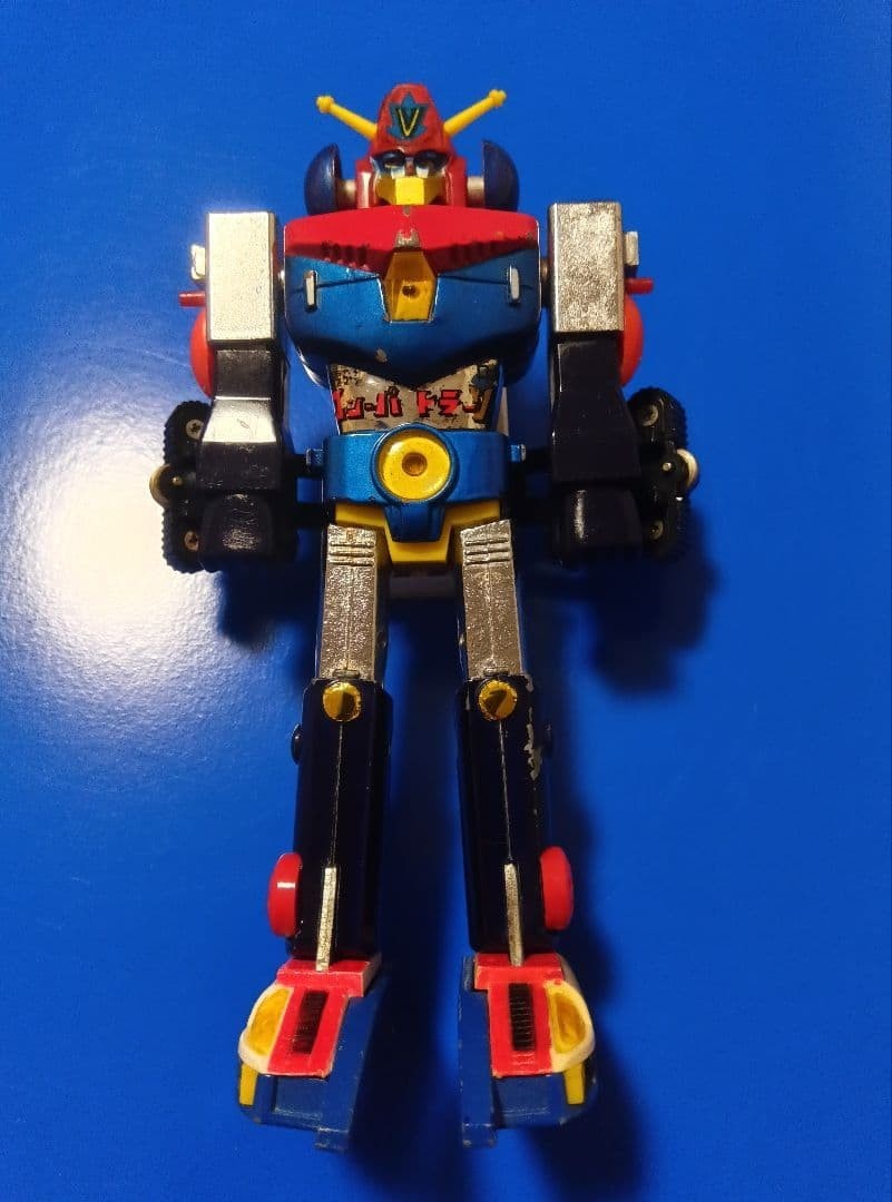 Popy Chogokin Combattler V Die-Cast Robot Figure Junk Sold As-Is Used Vintage
