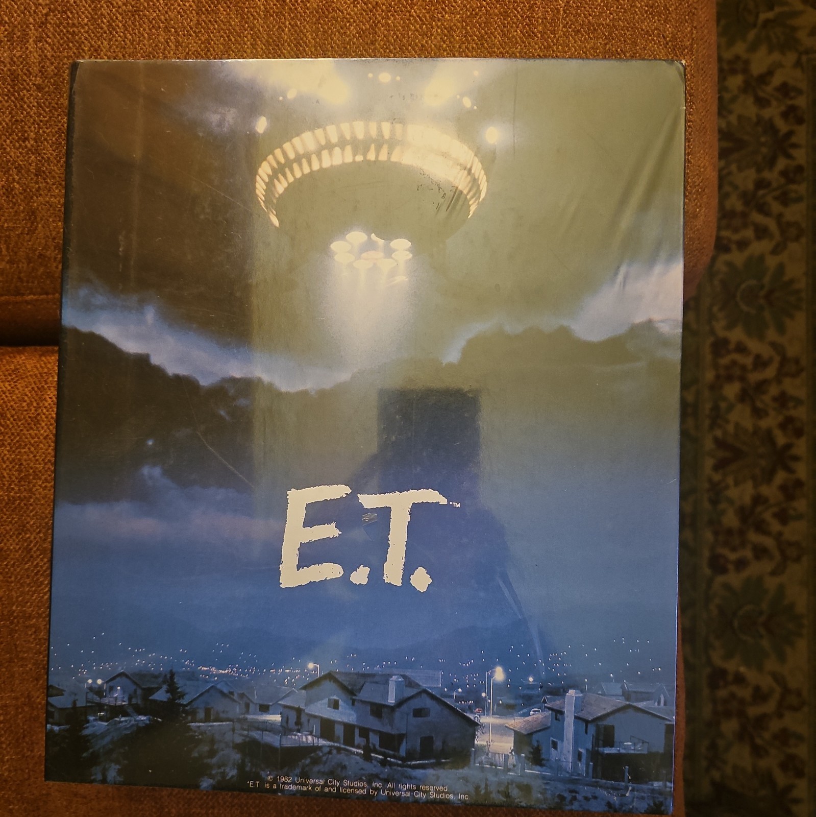 E.T. The Extra-terrestrial 3 Ring Binder 1982 New/Sealed