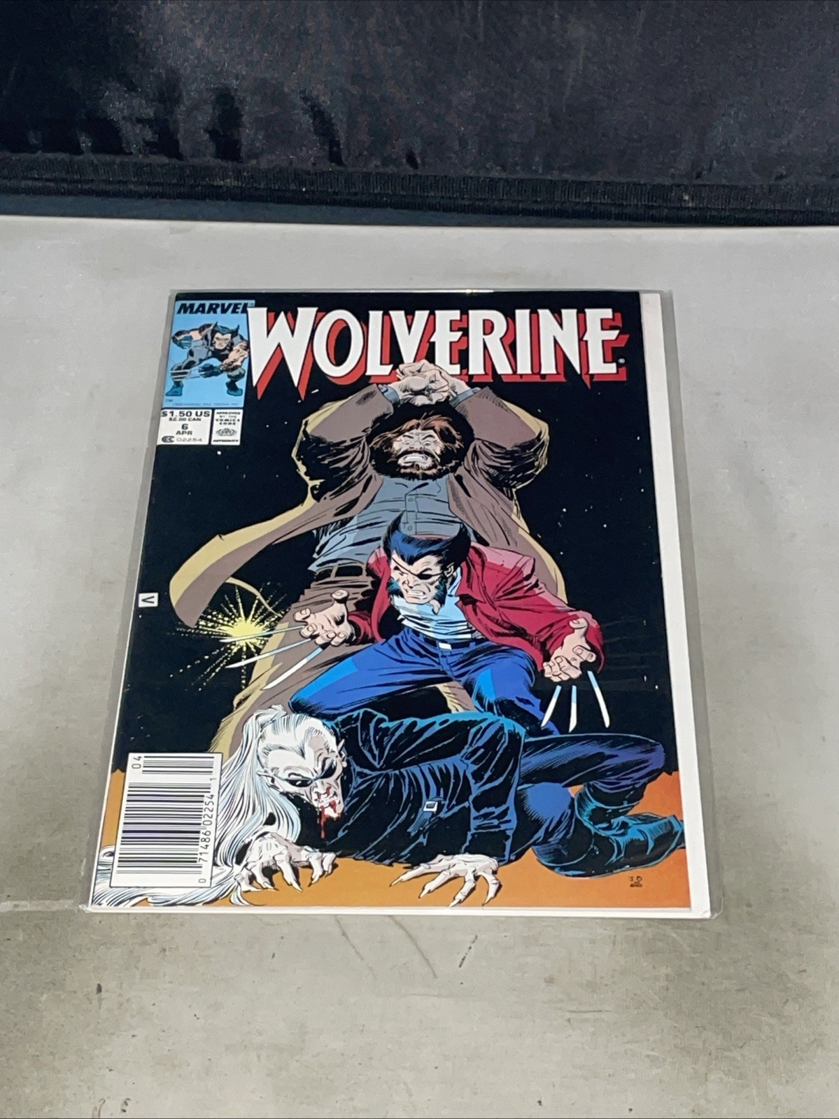 Wolverine #6 Vol. 2 1989 Marvel Comics 1st App Newsstand Book ~ Board & Bagged 
