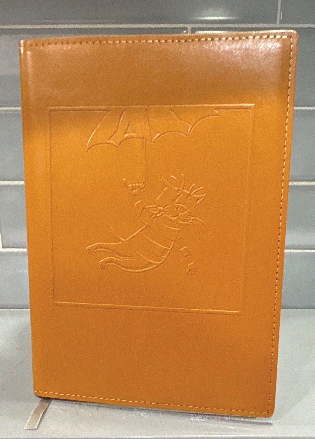 New Edward Gorey Collectible Leather Journal Book Vintage 2003 Unused