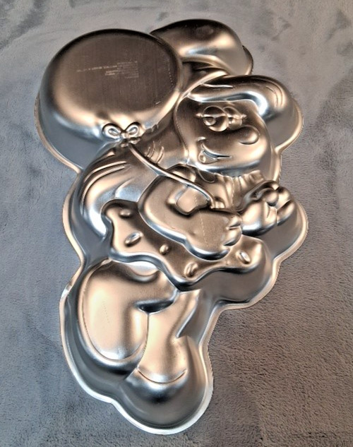 Vintage Wilton 1983 Smurfette Cake Pans 502-4017 Vintage Wilton 1983 Smurfette Cake Pans 502-4017