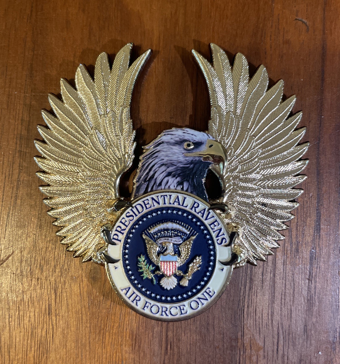 Air Force One Challenge Coin Phoenix Raven Presidential Ravens Executive Airlift