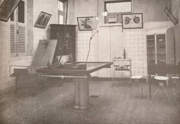 Operating Room of the Medico-Legal Service 1914 From The Beautiful- Old Photo