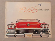 1958 Buick Super Century Special Roadmaster Wagon Brochure Lit Sales Dealership picture