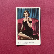 Marilyn Monroe 1957 Dutch Gum S Set #6 Trading Card picture