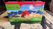 Schleich Farm World #42480. Puppy Pen. Brand New. picture