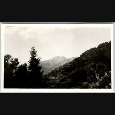 c1940s Unknown Location Mountain Peak Wilderness Silhouette 5.5