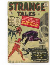 Strange Tales 106 1963 Marvel Comics G/VG 3.0 Human Torch Thing Mister Fantastic picture