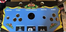 Skinned Galaga 2 Player With Trackball Replacement Control Deck For Arcade1Up picture