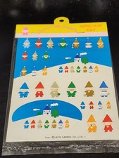 SEALED Vintage 1979 SEVEN SILLY DWARFS Stickers ARTBLOOM TOY By Sanrio picture