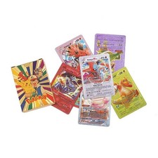 Foil Multi-Color Pack 55 Card TCG GX Vmax GX Card Charizard Rare Pokémon Card picture