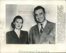 1949 Press Photo Mrs. Franklin D. Roosevelt, Jr & Husband Seek Divorce in Reno picture