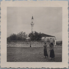 Montenegro, Podgorica, Minaret of the Osmanagic Mosque, Vintage Print, ca.1930  picture