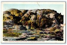 c1910's Pulpit Terraces Mammoth Northern Pacific Railroad Advertising Postcard picture