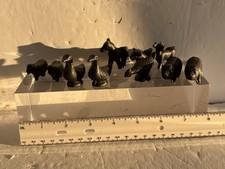 ANIMALS/MINI FARM /SOLID METAL VINTAGE/LOT 10/ 1950’s?/OLD MAC DONALD/EUC picture