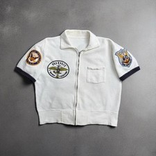 1960s Us Navy Zip Sweatshirt USS Essex Cvsg-60 Sub East Cruise Souvenir Vietnam picture