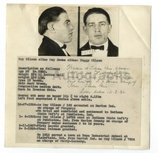 Wanted Sheet - Ray Wilson - Shooting with Intent to Kill - Toledo, OH - 1930 picture