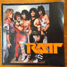 RATT 1985 Japan Tour Program Rare 30cm Square Souvenir Brochure Hair Metal Glam picture