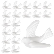 24 Pcs Mini White Dove for Crafts, 1.5 Inch Mini Doves Bulk picture