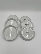 Northwest Airlines CR-0163 BND First Class White 6 3/8” Cereal Bowl(s)  SET OF 6 picture
