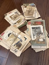 Real Early 1900s Ephemera Bundle: 14 Items Handpicked for Junk Journal Collage picture